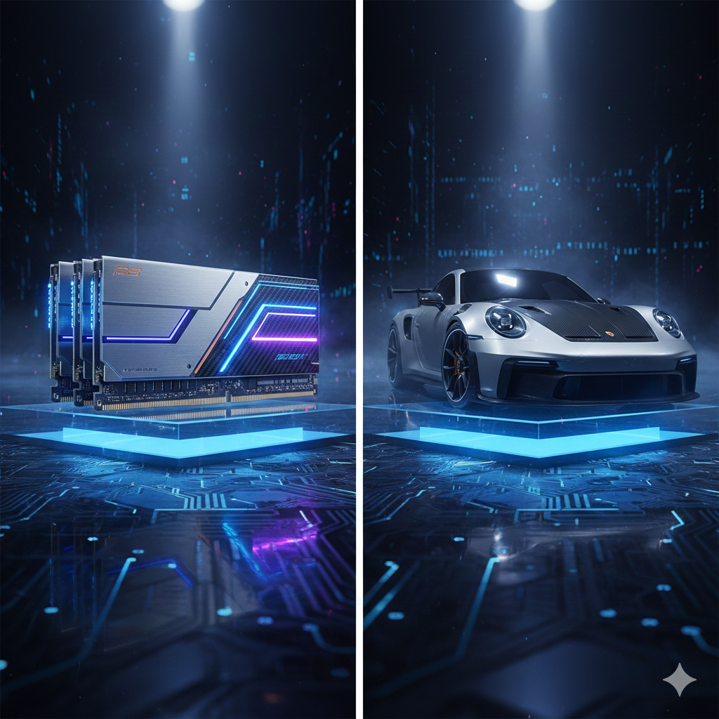 Giá RAM DDR5 tăng phi mã: Khi bộ nhớ máy tính đắt ngang xe Porsche
