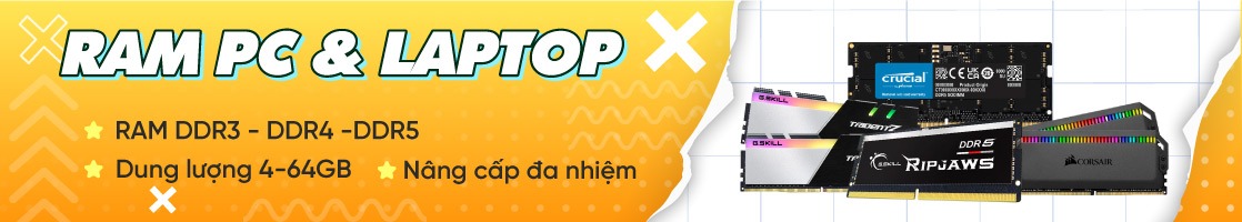 RAM, SSD, HDD, Thẻ nhớ