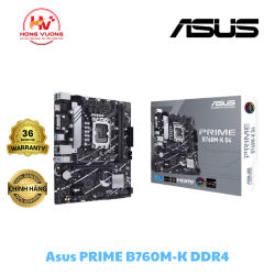 Mainboard Asus PRIME B760M-K DDR4 | Socket LGA1700, Micro-ATX, Chính Hãng