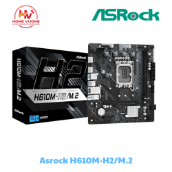 Mainboard ASRock H610M-H2/M.2 LGA1700 – Hỗ trợ Intel 12/13/14th Gen, DDR4, M.2 PCIe SSD
