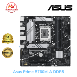 Mainboard Asus Prime B760M-A DDR5 | Micro-ATX, LGA1700, Hỗ trợ Intel Gen 12/13/14