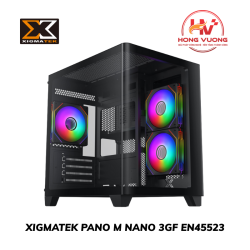 Vỏ Case Máy Tính Xigmatek Pano M Nano 3GF EN45523 | mATX Gaming, 3 Fan ARGB