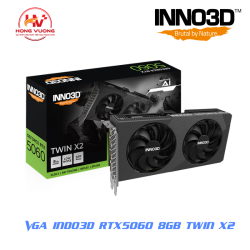 Card Màn Hình INNO3D GeForce RTX 5060 Twin X2 8GB GDDR7 – Hiệu Năng Gaming & Đồ Họa