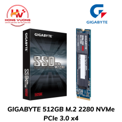SSD GIGABYTE 512GB M.2 2280 NVMe PCIe 3.0 x4 – Tốc Độ Cao, Ổn Định