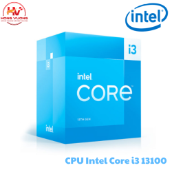 CPU Intel Core i3-13100 (4 Nhân 8 Luồng | 3.4GHz Turbo 4.5GHz | 12MB Cache | Socket LGA1700)