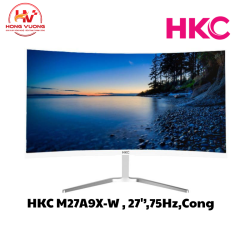 Màn hình HKC M27A9X-W 75Hz Cong 220 nits HDMI+VGA