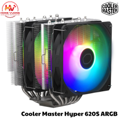 Tản nhiệt khí Cooler Master Hyper 620S ARGB – Làm mát CPU hiệu năng cao, đèn RGB đẹp mắt