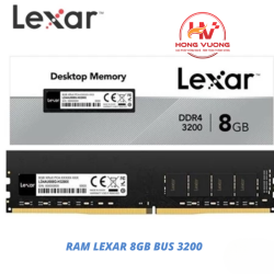 RAM Desktop Lexar 8GB DDR4 3200MHz Chính Hãng