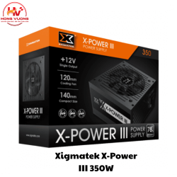 Nguồn Máy Tính Xigmatek X-Power III 350W Box EN49608 | PSU Giá Rẻ, Ổn Định, Tiết Kiệm Điện